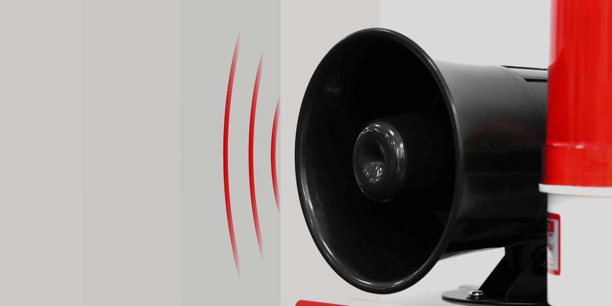 AN-910:工业一键式声光报警器 AN-910:工业一键式声光报警器